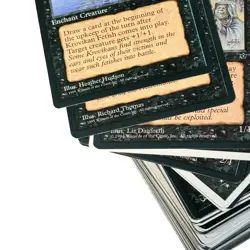 Vintage Magic The Gathering MTG Lot 90s Ice Age Fallen Empires 1994-1995 Cards - Image 2