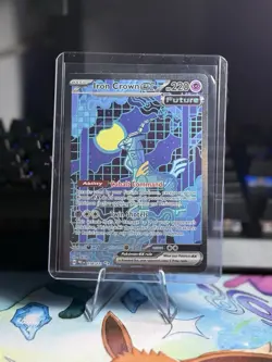 Pokemon TCG Iron Crown EX Prismatic Evolutions Sir 158/131 NM - Image 1