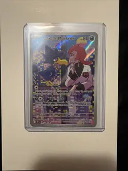 Pokemon TCG Team Rocket's Murkrow Destined Rivals 200/182 Illustration Rare - Image 1
