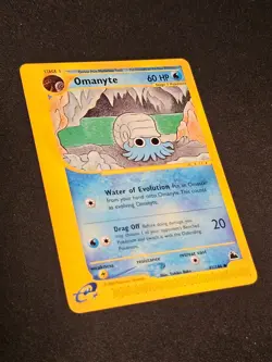 Pokemon TCG Omanyte 41 Skyridge Mint Near Mint (non-holo) - Image 2