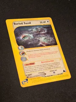 Pokemon TCG Buried Fossil 47 Skyridge Mint Near Mint (non-holo) - Image 2