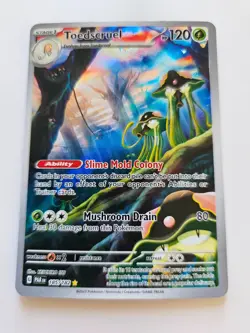 Pokemon Toedscruel Holo Scarlet & Violet Paradox Rift 185/182 LP - Image 1