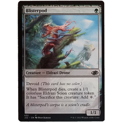 x1 Blisterpod J22 MTG M/NM Common Green Creature Eldrazi Drone Jumpstart 2022 - Image 1
