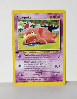 Slowpoke 1st Edition 73/111 Neo Genesis WoTC Pokemon 2000 LP+ - Image 1