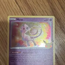 Pokemon TCG Mew 011/025 Holo Celebrations 25th Anniversary NM! - Image 4