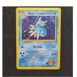 Misty’s Seadra 9/132 Holo Gym Heroes WOTC Pokemon 2000 - Image 1