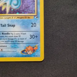 Misty’s Seadra 9/132 Holo Gym Heroes WOTC Pokemon 2000 - Image 5
