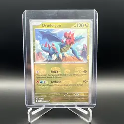Pokemon TCG Druddigon Master Ball Holo 071/086 White Flare English - Image 1