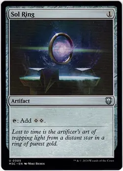 MTG Modern Horizons 3 Commander Sol Ring (Uncommon) - Image 1