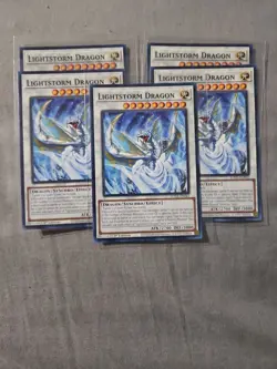 Yugioh - Lightstorm Dragon - 1st Edition NM - Image 1