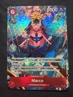 Marco OP16-014 One Piece TCG | Special Rare Alt Art Foil English - Image 1