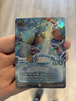 Disney Lorcana Tamatoa Seeker of Shine 237/204 ENCHANTED Foil Secret Rare NM - Image 1