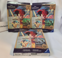NEW Disney Lorcana TCG Fabled Collection Starter Set - LOT of 3 FACTORY SEALED! - Image 1
