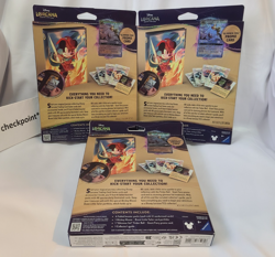 NEW Disney Lorcana TCG Fabled Collection Starter Set - LOT of 3 FACTORY SEALED! - Image 2