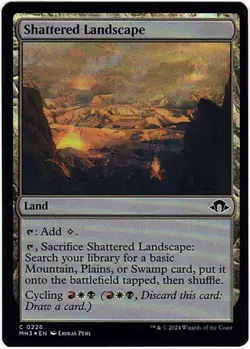 MTG Modern Horizons 3 Shattered Landscape Foil (Common) - Image 2