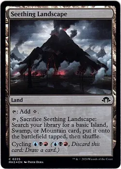 MTG Modern Horizons 3 Seething Landscape Foil (Common) - Image 2