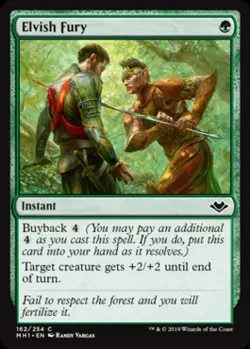 Elvish Fury - Near Mint MTG Modern Horizons - Image 1