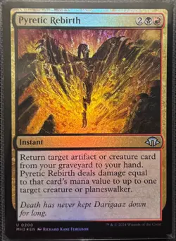 MTG Modern Horizons 3 Pyretic Rebirth Foil (Uncommon) - Image 1