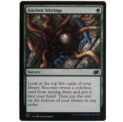 x1 Ancient Stirrings J22 MTG M/NM Common Green Sorcery Jumpstart 2022 TCG CCG - Image 1