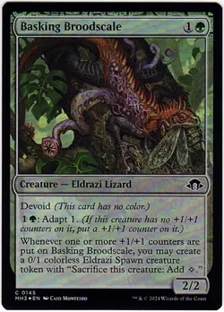 MTG Modern Horizons 3 Basking Broodscale Foil (Common) - Image 2