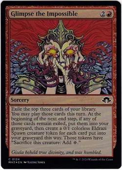 MTG Modern Horizons 3 Glimpse the Impossible Foil (Common) - Image 2