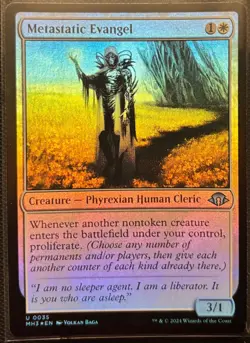 MTG Modern Horizons 3 Metastatic Evangel Foil (Uncommon) - Image 1