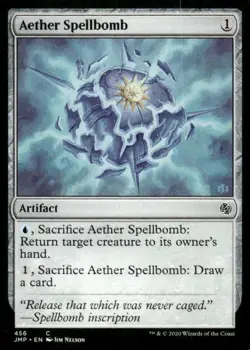 Aether Spellbomb 456 Jumpstart MTG Magic the Gathering card - Image 1