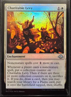 MTG Modern Horizons 3 Charitable Levy Foil (Uncommon) - Image 1
