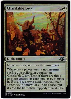MTG Modern Horizons 3 Charitable Levy Foil (Uncommon) - Image 2