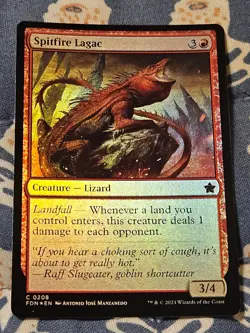 Spitfire Lagac - Foil - Zendikar Rising - MTG Magic - Image 1