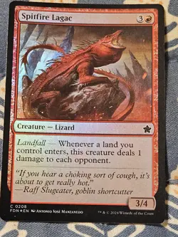 Spitfire Lagac - Foil - Zendikar Rising - MTG Magic - Image 2