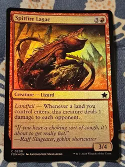 Spitfire Lagac - Foil - Zendikar Rising - MTG Magic - Image 3