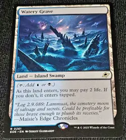 Watery Grave Edge of Eternities Regular MTG Magic The Gathering NM - Image 1
