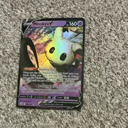 Pokemon TCG 5-Card Lot: Mimikyu V, Solgaleo & Lunala GX, M Venusaur EX - Image 2