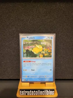 Psyduck - Swirl 🌀 Cosmos Holo ME: Mega Evolution Promo 007 Pokemon Mint - Image 1