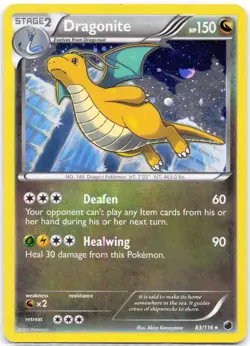Dragonite (Cosmos Holo) 083/116 Holo Blister Exclusives MP - Image 1