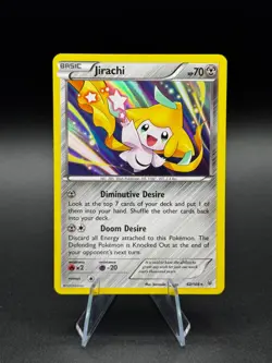 Jirachi 42/108 Holo R Roaring Skies Pokemon Holo LP - Image 1