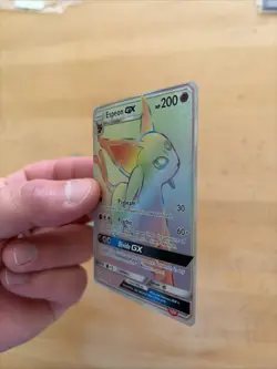 Espeon GX 152/149 Rainbow Hyper Rare · Sun & Moon Base · Pokemon Secret Rare NM - Image 4