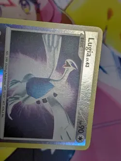 Pokemon Lugia 14/132 Secret Wonders Reverse Holo Rare English 2007 LP - Image 2