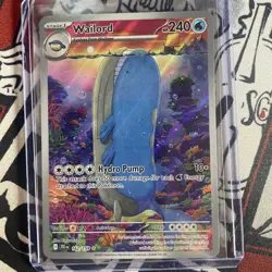 Pokemon TCG Wailord 162/159 Illustration Rare Journey Together NM/Mint Condition - Image 1