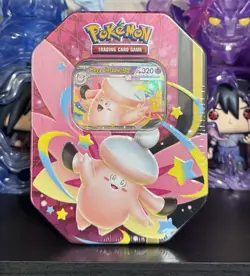 Pokemon TCG Mega Clefable Moonlit Tin Brand New Sealed Free Shipping Fast Ship - Image 1