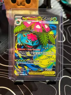 Pokemon TCG Mega Venusaur EX #155 NM 151 Starter Ultra Rare Eng Mega Evolution! - Image 2