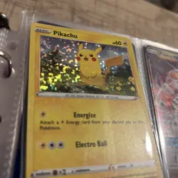 Pikachu 7/15 Pokemon Mcdonalds Promo 2022 Holo Rare NM Box-S5-142 - Image 3