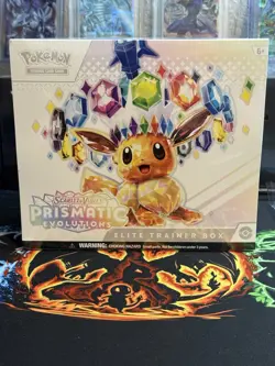 Pokemon Scarlet & Violet: Prismatic Evolutions ETB Sealed Elite Trainer Box - Image 1