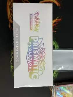 Pokemon Scarlet & Violet: Prismatic Evolutions ETB Sealed Elite Trainer Box - Image 5