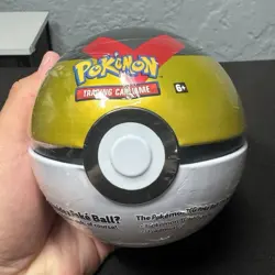 Pokemon Poke Ball Tin, English, D21 COSMIC ECLIPSE , REBEL CLASH, VIVID VOLTAGE - Image 1