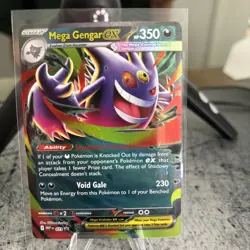 Pokemon TCG Mega Gengar EX 073 Black Star Promo Mega Moonlit Tin NM - Image 1