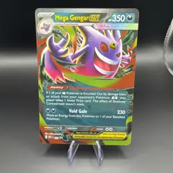 Pokemon TCG Mega Gengar EX 073 Black Star Promo Mega Moonlit Tin NM - Image 1