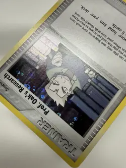 Pokemon Prof. Oak’s Research 98/112 Reverse Holo EX FireRed LeafGreen - Image 5