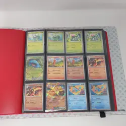 Pokemon 151 Complete Master Base Set 165/165 & Reverse Holo, EX & Vault X Binder - Image 1